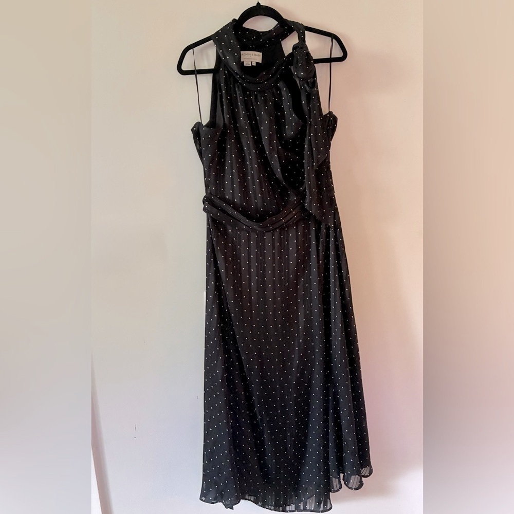 Sachin & Babi x Anthro | Polkadot Pleated Dress